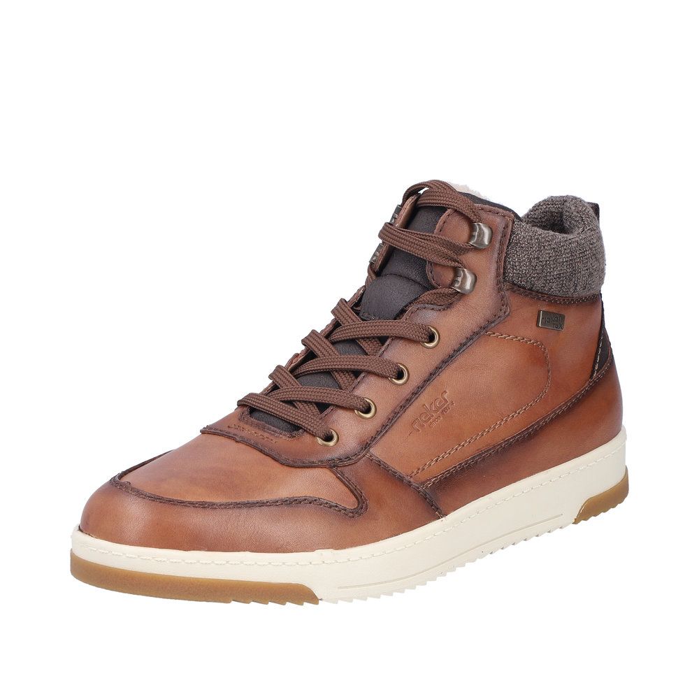 Männerschuh mit Leder